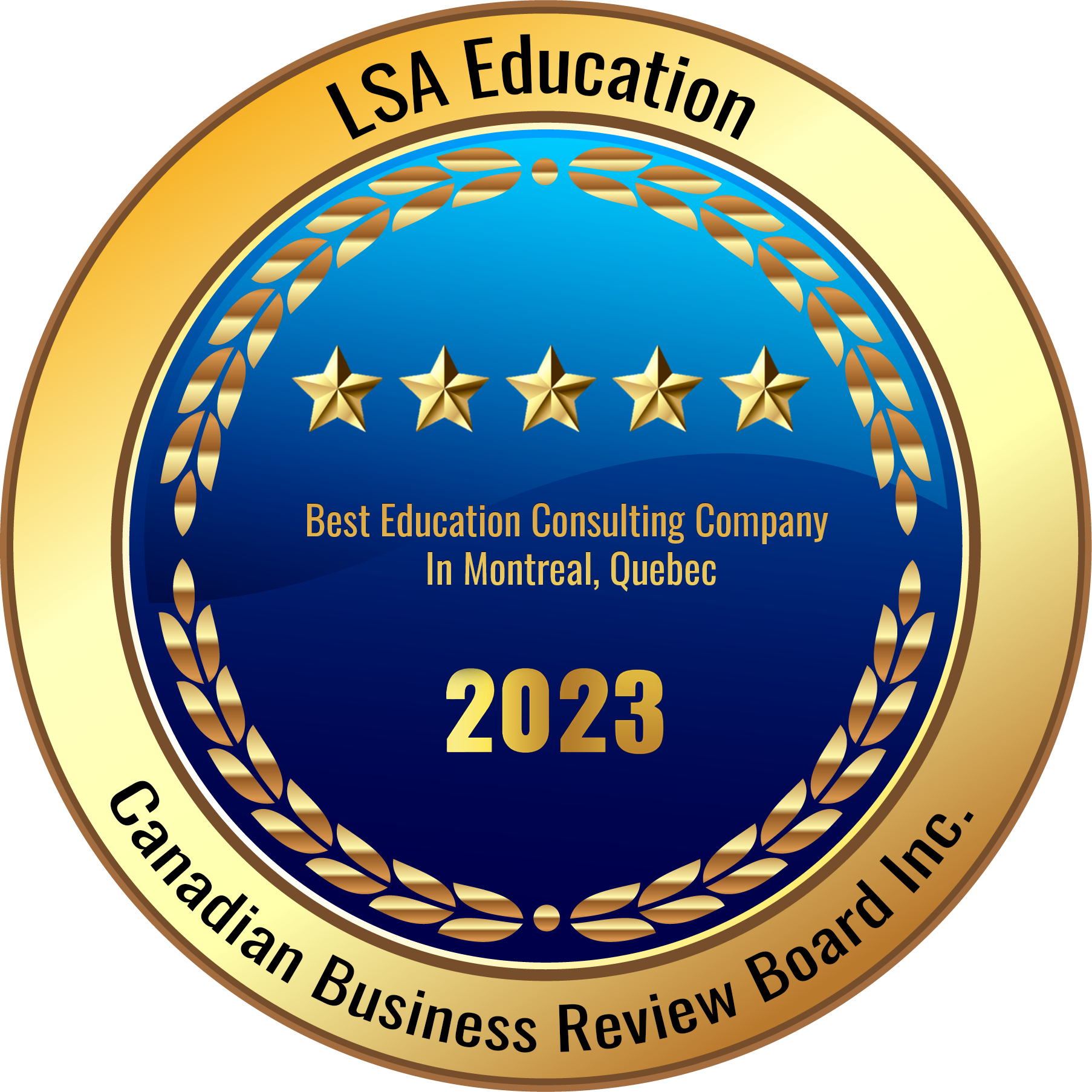 2023 CBRB Inc. LSA Education Award Badge